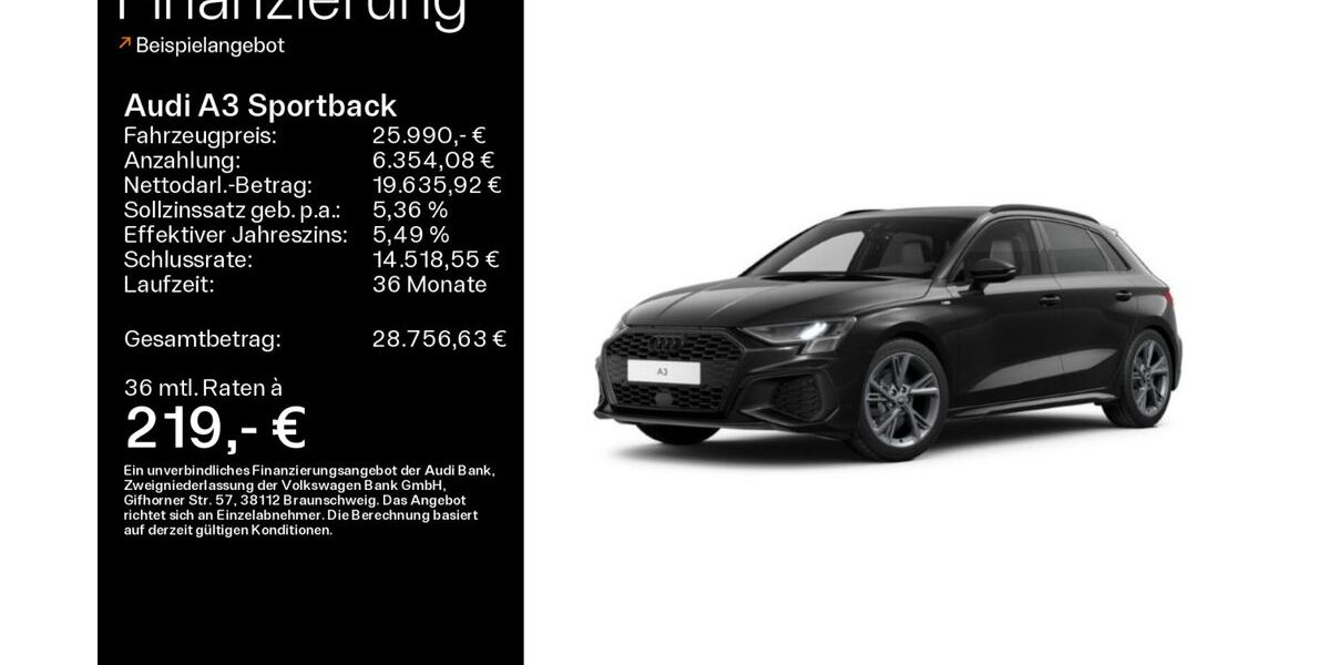 Audi A3 38.594 km 25.990 &euro; Lichtenfels 96215