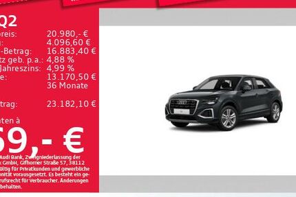 Audi Q2 50.794 km 20.891 &euro; München 81825