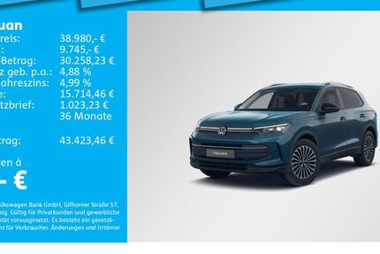 VW Tiguan 15.128 km 38.980 &euro; München 80935