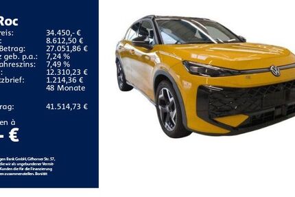 VW T-Roc 13.790 km 34.450 &euro; Aalen 73431