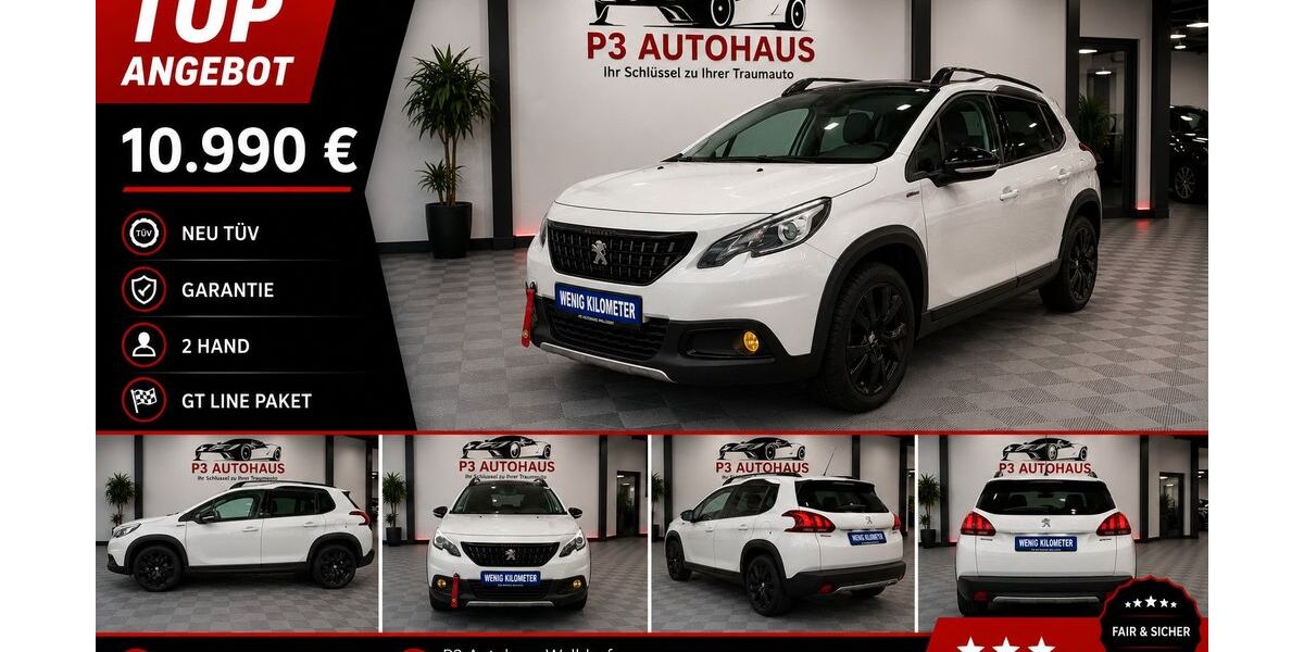Peugeot 2008 76.345 km 9.990 &euro; Mörfelden-Walldorf 64546