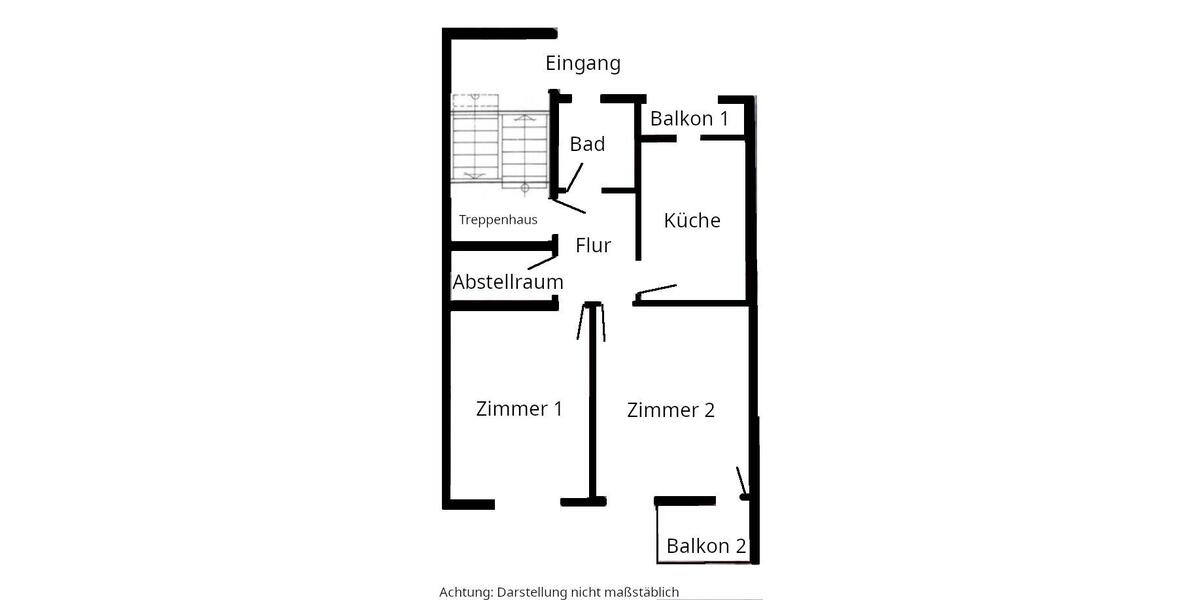Hochparterre Weingarten - 2 Zimmer, 54 m&sup2;, 178.000&euro; | Angebot:26957517
