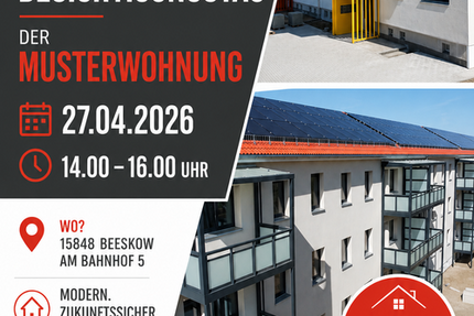 Wohnung Brandenburg - Beeskow Beeskow - 3 Zimmer, 73 m&sup2;, 653&euro; | Angebot:26331753
