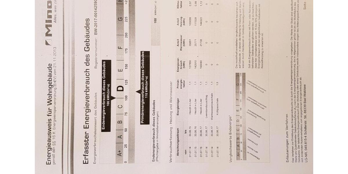 Etagenwohnung Bad Waldsee - 4 Zimmer, 107 m&sup2;, 239.000&euro; | Angebot:26322147