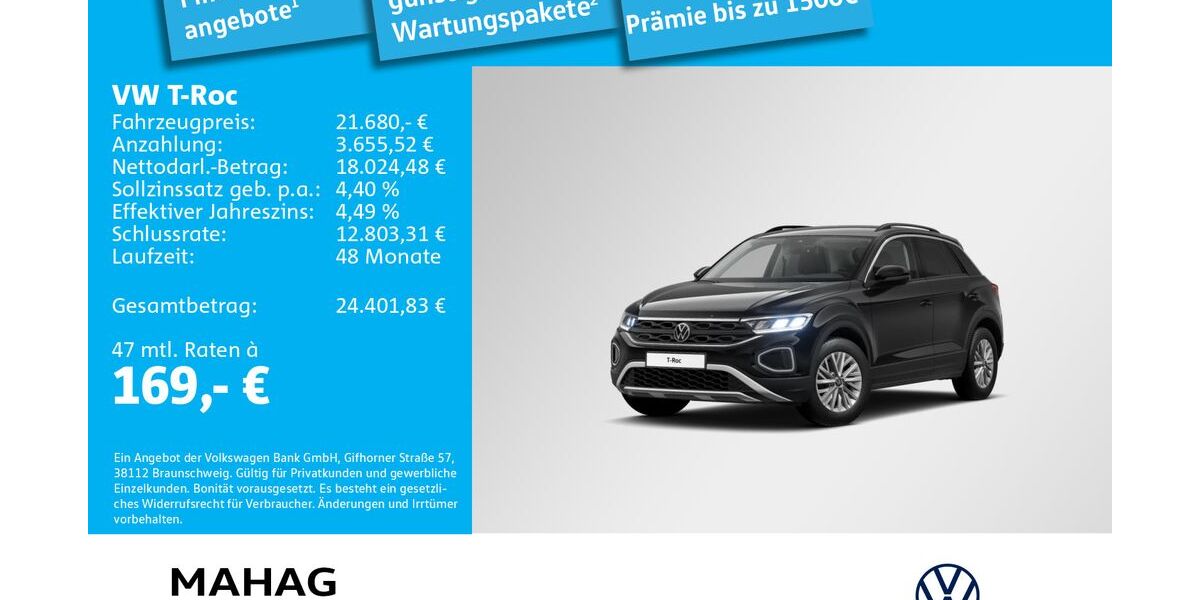 VW T-Roc 29.391 km 21.680 &euro; Ottobrunn 85521