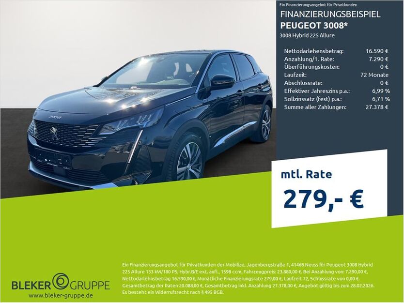 Peugeot 3008 31.776 km 22.480 € Ahaus 48683