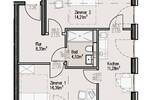 Etagenwohnung Bielefeld Innenstadt - 2 Zimmer, 54 m&sup2;, 830&euro; | Angebot:26804291