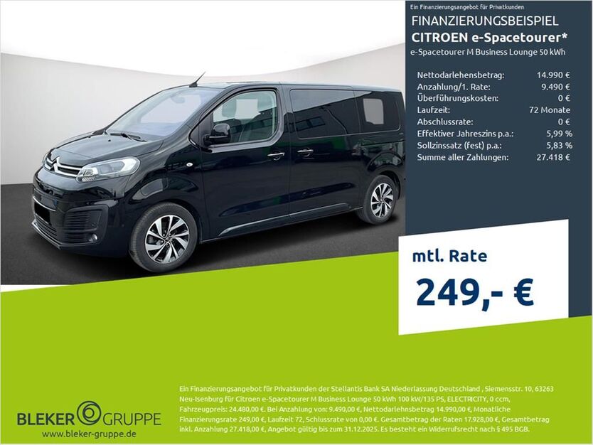 Citroen SpaceTourer 50.150 km 24.480 € Borken 46325