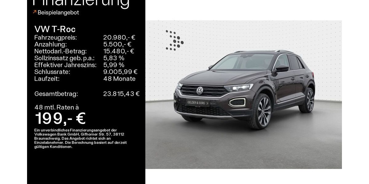 VW T-Roc 69.900 km 20.980 &euro; Bad Kissingen 97688