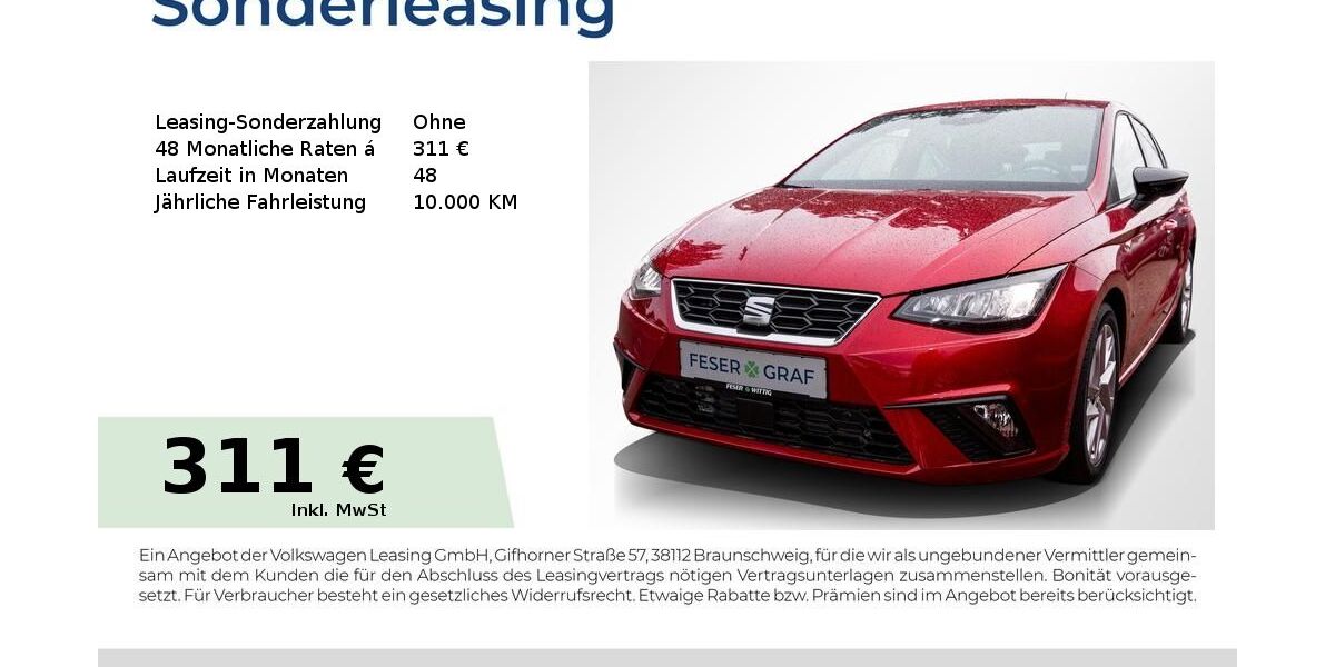 Seat Ibiza 4.900 km 23.490 € Bernburg 06406