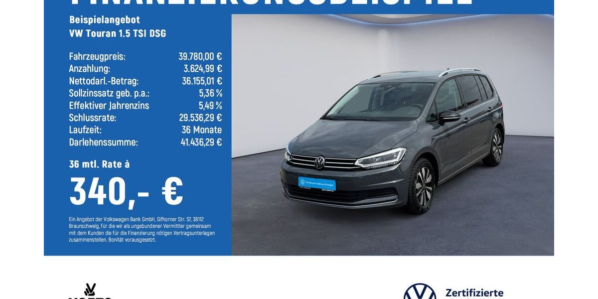 VW Touran 11.801 km 39.780 &euro; Magdeburg 39126