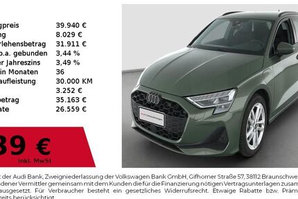 Audi A3 4.358 km 39.940 &euro; Dessau-Roßlau 06844