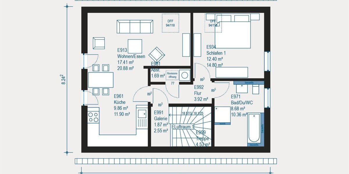 Modernes und nachhaltiges Mehrfamilienhaus in Albertshofen - individuell planbar - Mehrfamilienhaus, Wohnhaus Albertshofen | Angebot:27291088