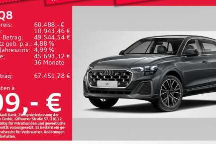 Audi Q8 64.868 km 60.488 &euro; Eching 85386