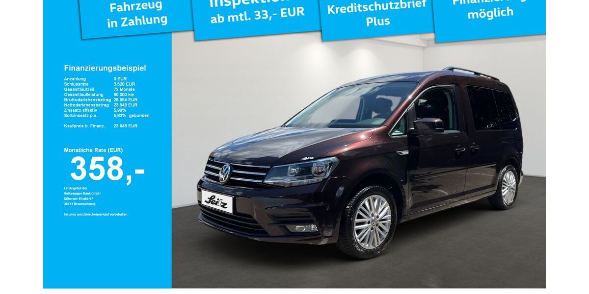 VW Caddy 77.005 km 23.590 &euro; Immenstadt 87509