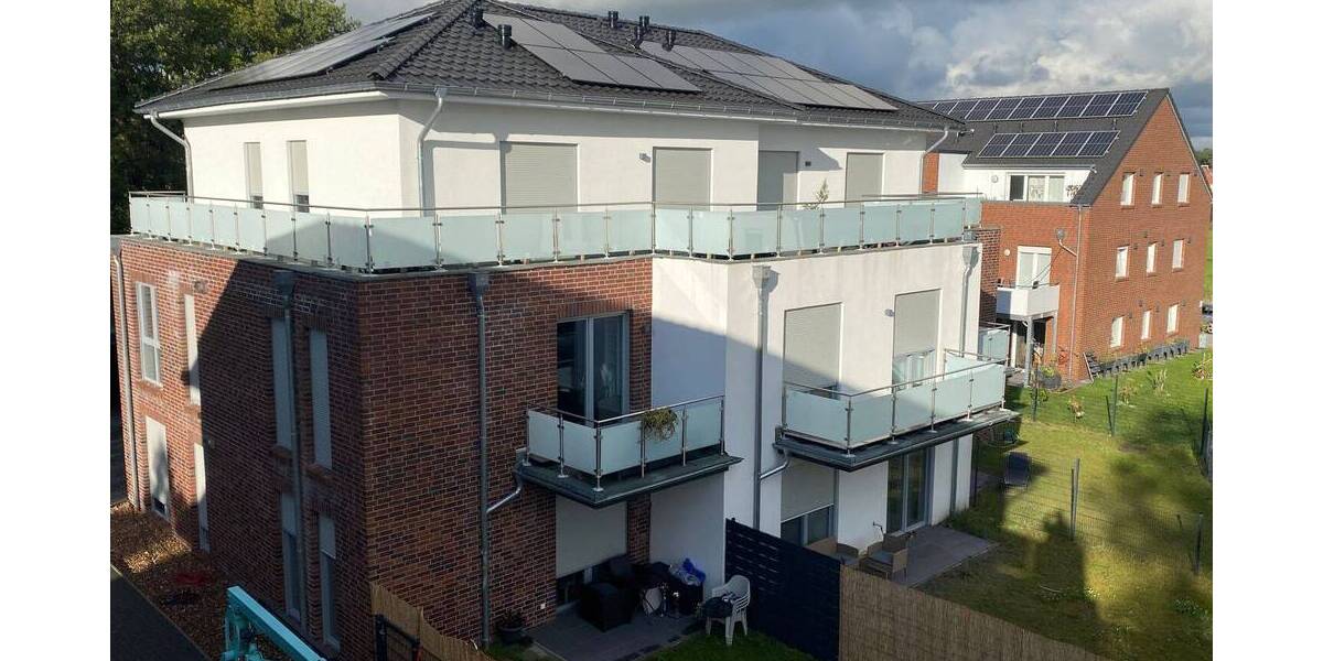 Energieeffiziente Neubauwohnung in KfW 40 Plus Haus mit Balkon 3 zimmer