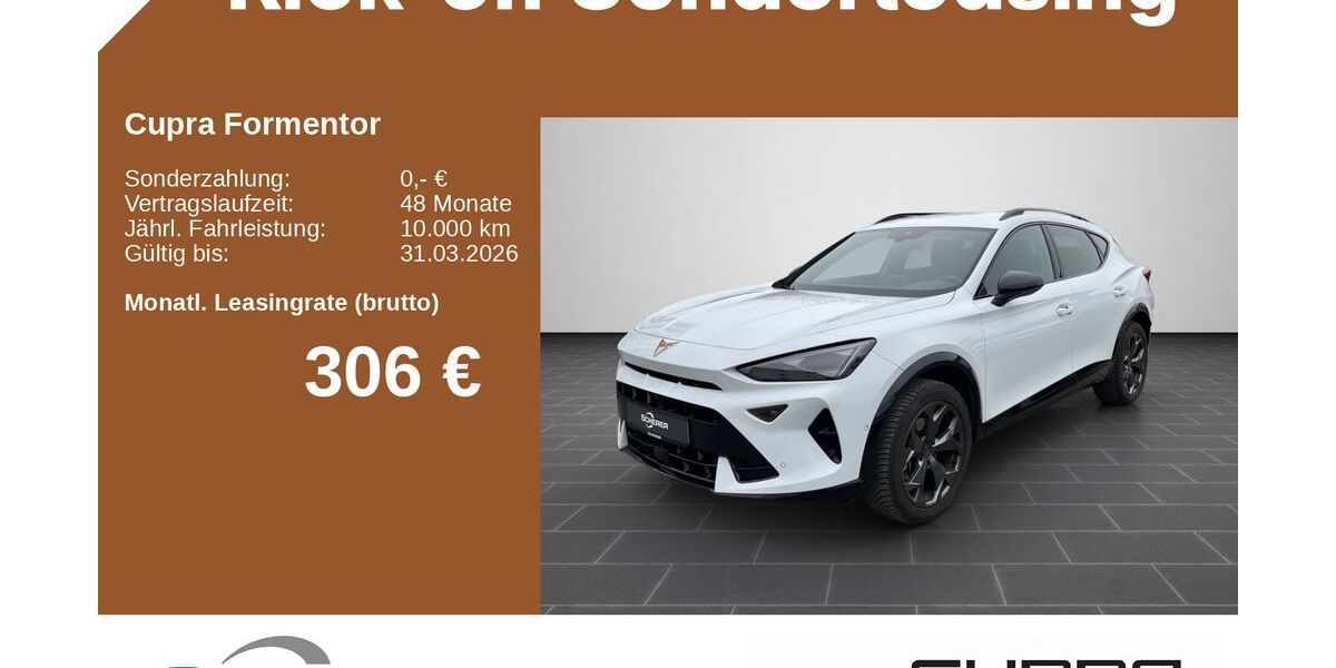 Cupra Formentor 34.739 km 31.790 &euro; Heidelberg 69123