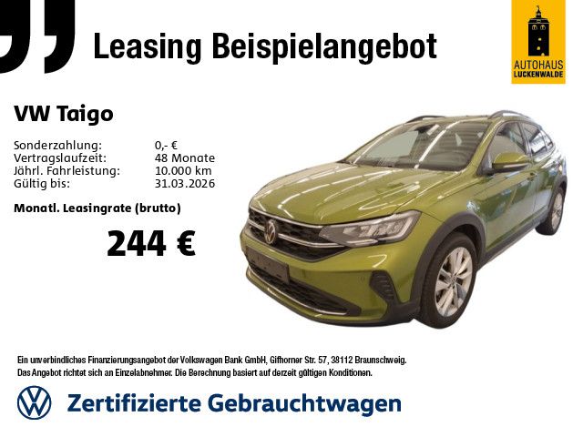 VW Taigo 18.012 km 24.950 &euro; Luckenwalde 14943