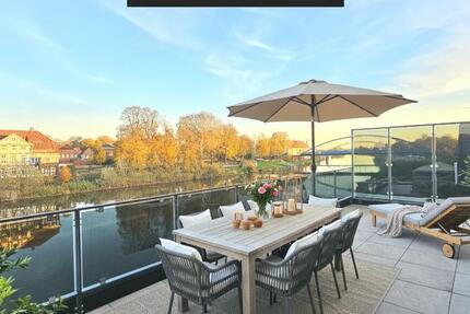 ** Luxuriöses Wohnen mit Weserblick – Erstbezug in moderner Maisonettewohnung ** 5 zimmer