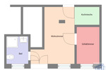 Etagenwohnung Oderwitz Niederoderwitz - 2 Zimmer, 35 m&sup2;, 284&euro; | Angebot:25693002
