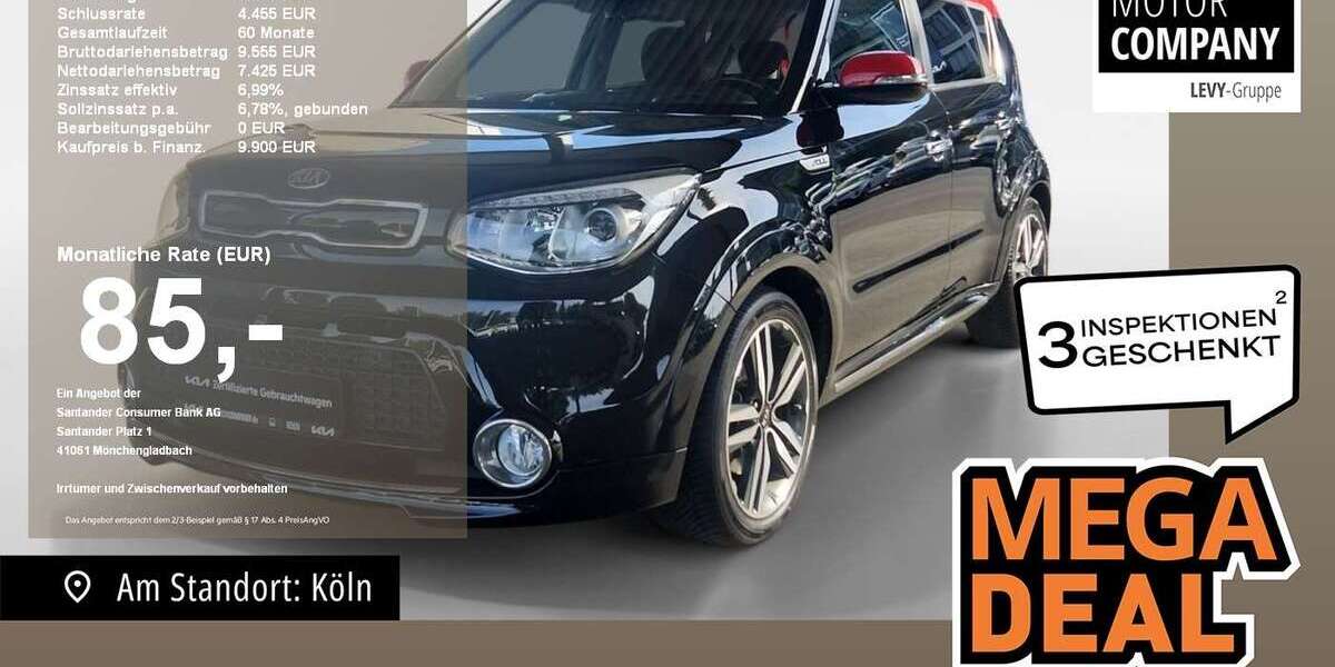 Kia Soul 96.000 km 10.400 &euro; Köln 50968