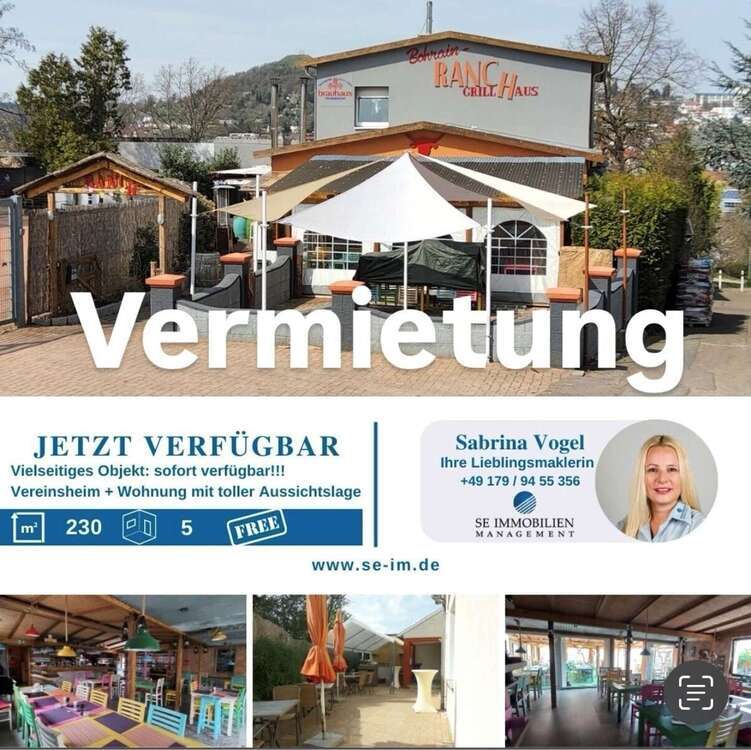 Gastronomie in Pforzheim 1.500 € 230 m²