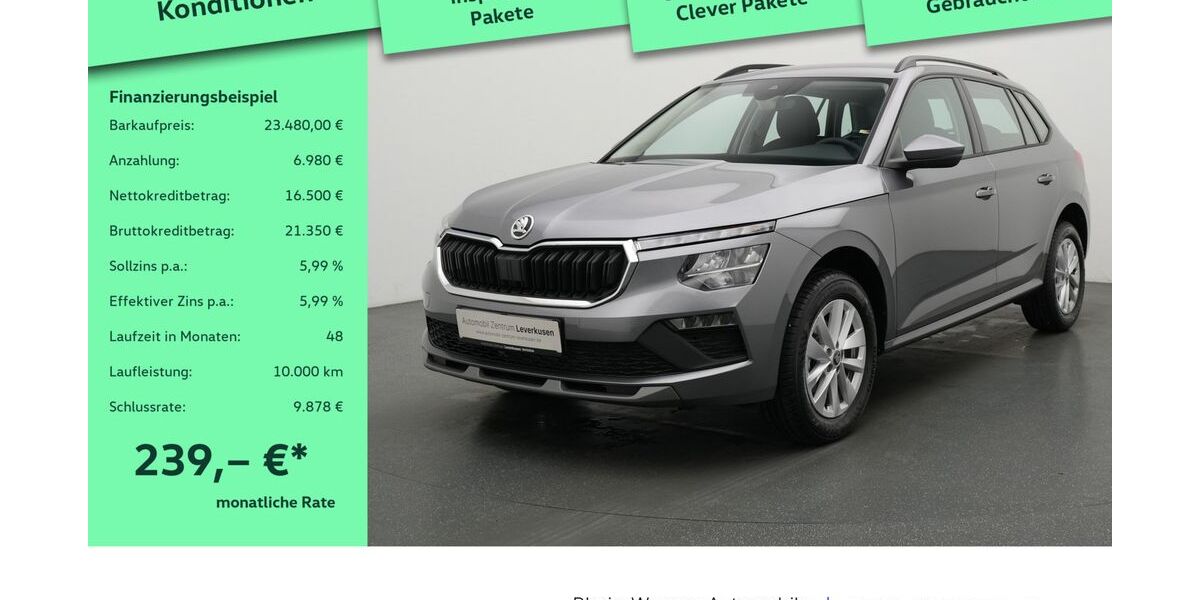 Skoda Kamiq 1.001 km 23.480 &euro; Leverkusen 51379