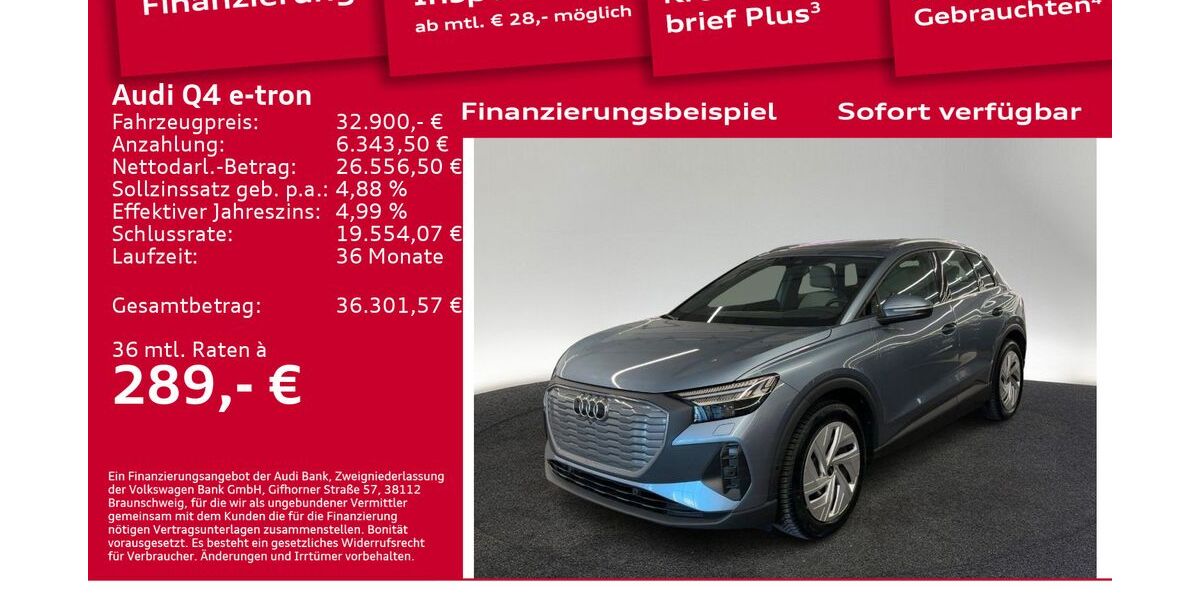 Audi Q4 e-tron 60.420 km 32.900 &euro; Berlin 10587