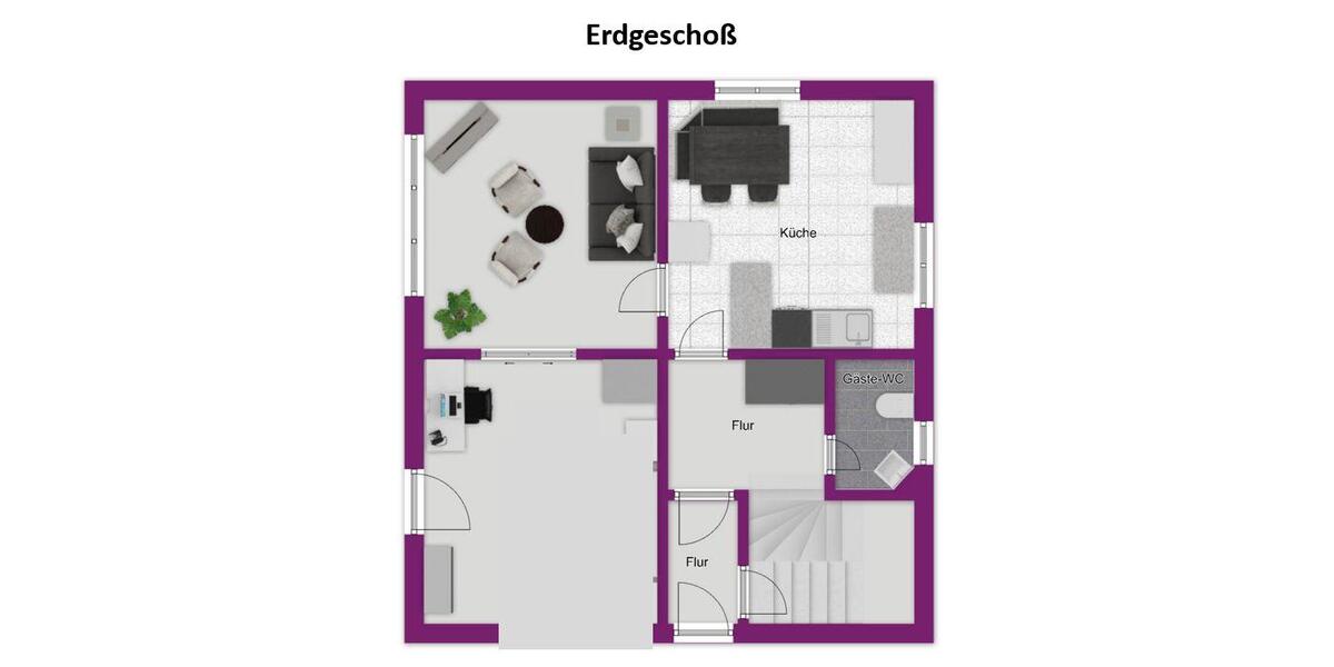 Einfamilienhaus Marktbergel - 6 Zimmer, 90 m&sup2;, 330.000&euro; | Angebot:27023844