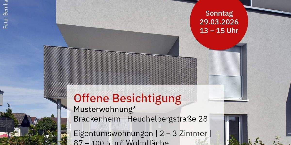 Etagenwohnung Brackenheim Dürrenzimmern - 3 Zimmer, 85 m&sup2;, 445.000&euro; | Angebot:24676418