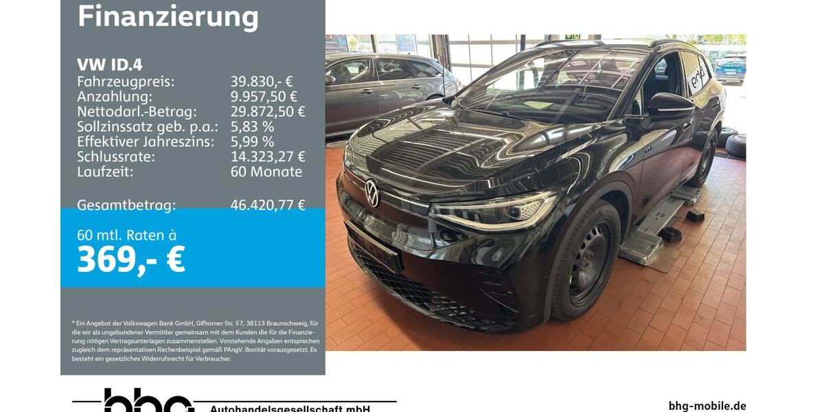VW ID.4 30.801 km 39.830 &euro; Freiburg 79115