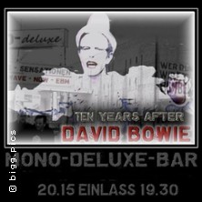 David Bowie - Memorial Party 10.01.2026 monoBAR