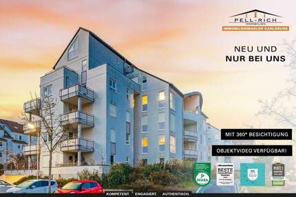 WOHLFÜHLORT: Gemütliche 2-Zimmerwohnung in der Waldstadt mit Balkon und Tiefgaragen-Stellplatz 2 zimmer