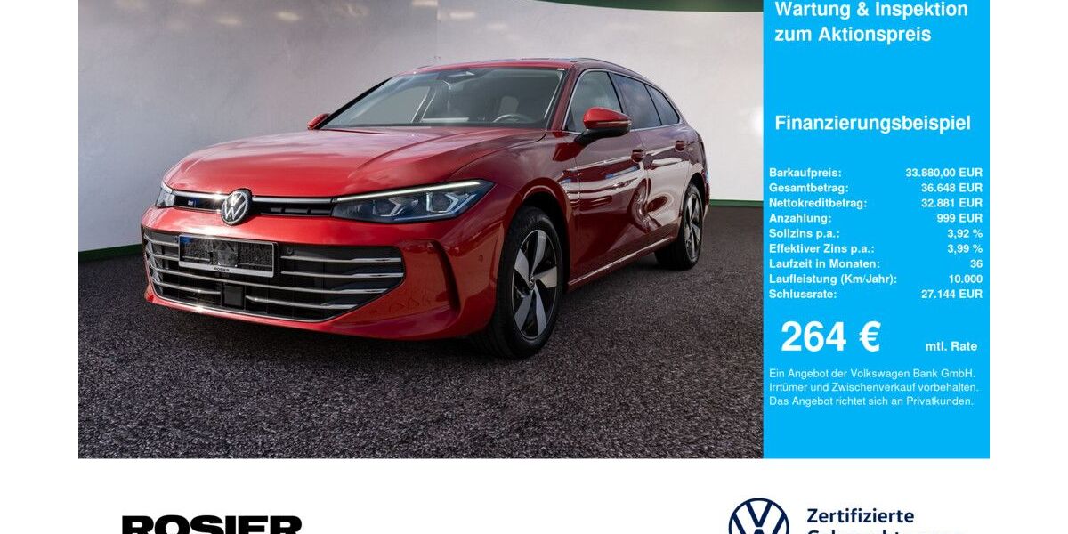 VW Passat 11.402 km 33.879 &euro; Menden 58706