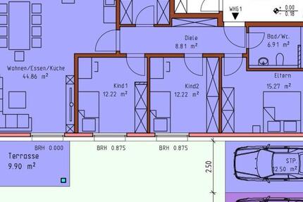 Familienfreundliche Massivbau DHH KfW-55 Standard in OS-Voxtrup 4 zimmer
