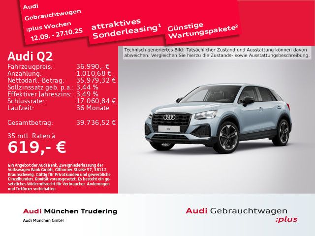 Audi Q2 6.392 km 36.990 € München 81825
