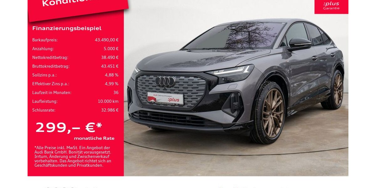 Audi Q4 e-tron 52.377 km 42.998 &euro; Potsdam 14482