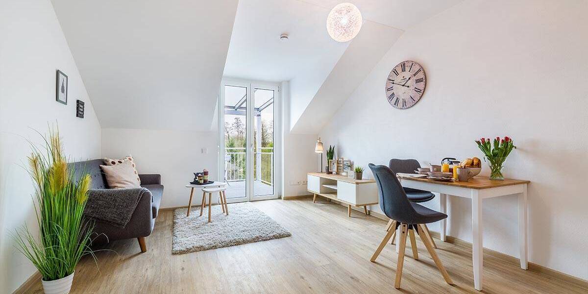 Etagenwohnung Wörth a.d. Donau Oberachdorf - 2 Zimmer, 32 m&sup2;, 197.500&euro; | Angebot:25726506