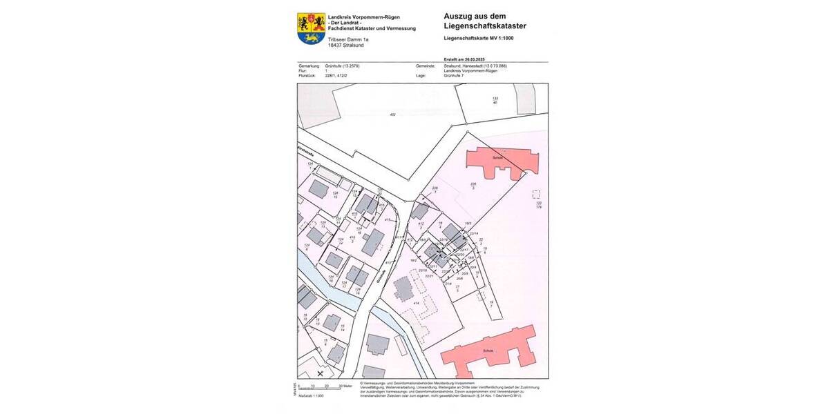 Einfamilienhaus Stralsund Grünthal-Viermorgen - 3 Zimmer, 100 m&sup2;, 185.000&euro; | Angebot:25771777