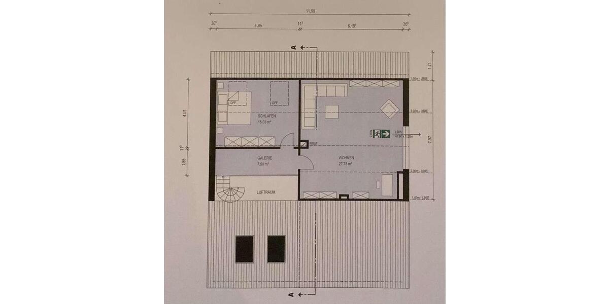 Maisonettenwohnung Bergheim - 2 Zimmer, 79 m&sup2;, 900&euro; | Angebot:26124672