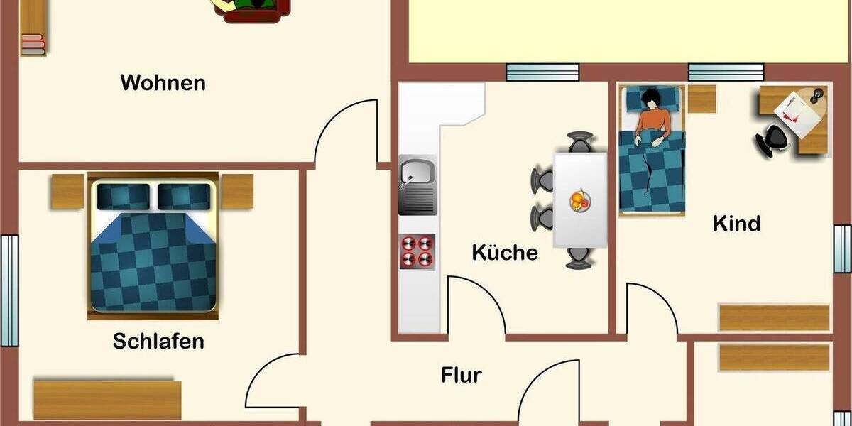 Bungalow Leipzig Lindenthal - 4 Zimmer, 95 m&sup2;, 548.800&euro; | Angebot:23744691