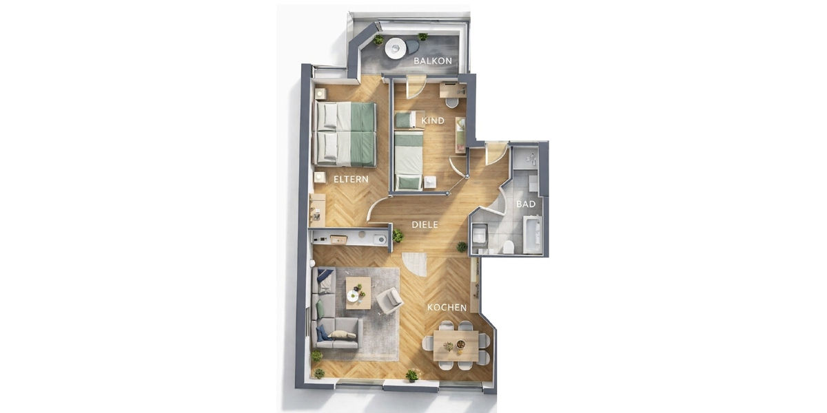 Eigentumswohnung als Kapitalanlage - 3- Ohrdruf Ohrdruf - WE6 | Angebot:24435502