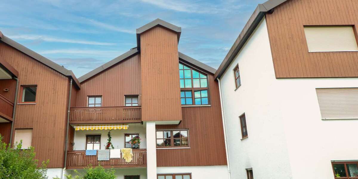 Etagenwohnung Weilheim in Oberbayern - 3 Zimmer, 74 m&sup2;, 320.000&euro; | Angebot:24965427
