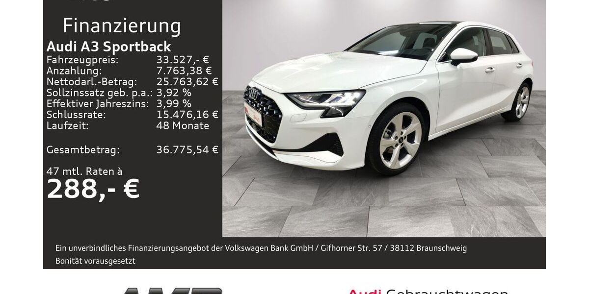 Audi A3 5.730 km 32.870 &euro; Borna 04552