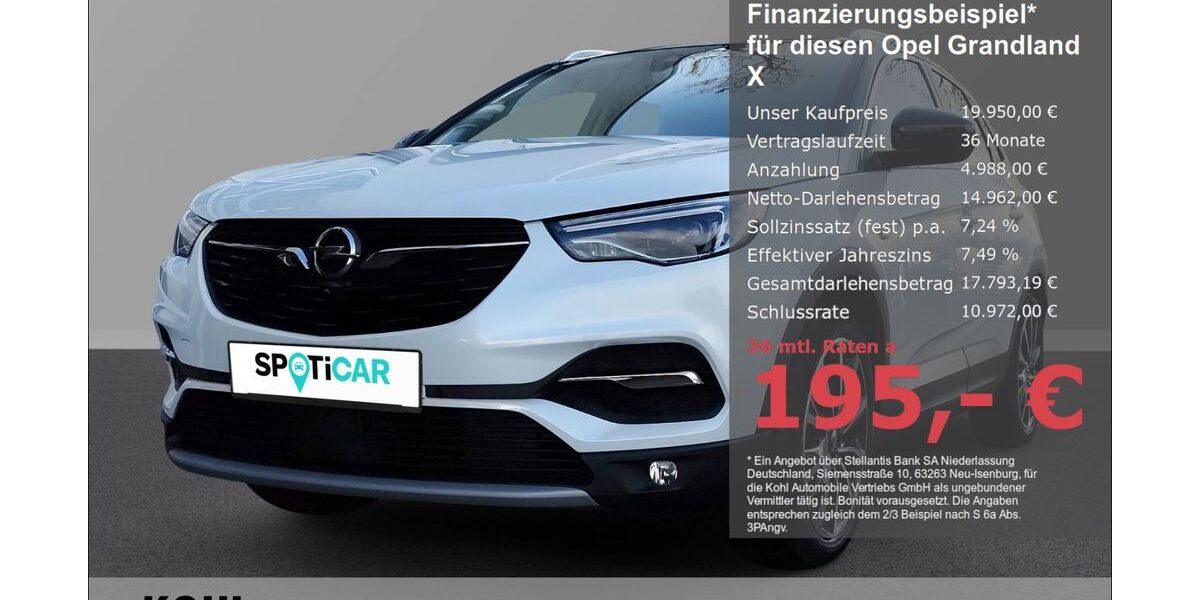 Opel Grandland (X) 33.000 km 19.950 &euro; Aachen 52078