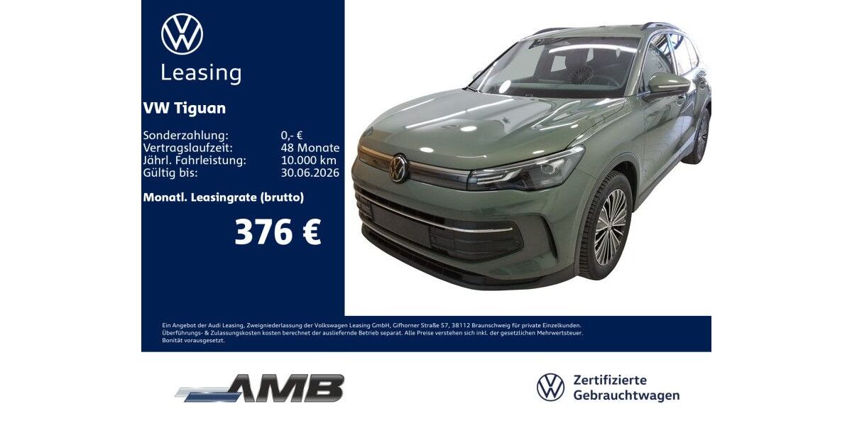 VW Tiguan 13.390 km 35.980 &euro; Borna 04552