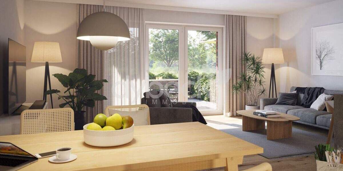 Etagenwohnung Lüneburg Neu Hagen - 3 Zimmer, 101 m&sup2;, 1.670&euro; | Angebot:25742900