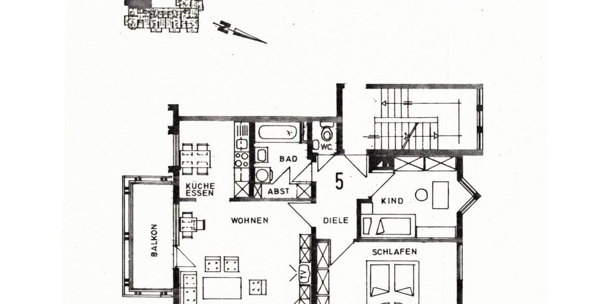Etagenwohnung Rheinstetten - 3 Zimmer, 68 m&sup2;, 280.000&euro; | Angebot:26625072