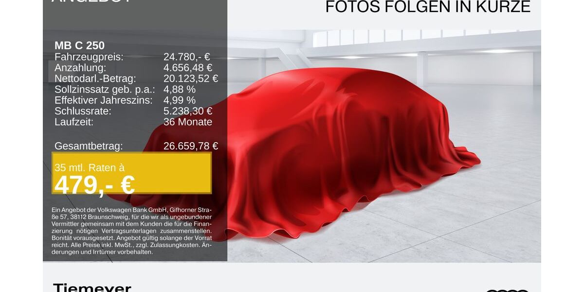 Mercedes-Benz C 250 63.308 km 24.780 &euro; Dorsten 46284