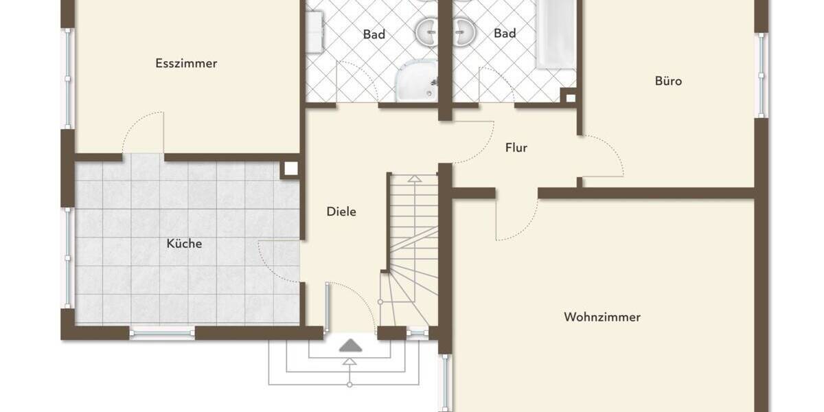 Einfamilienhaus Ergoldsbach Langenhettenbach - 6 Zimmer, 193 m&sup2;, 320.000&euro; | Angebot:26358571